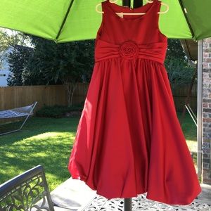 David’s Bridal tank bubble dress